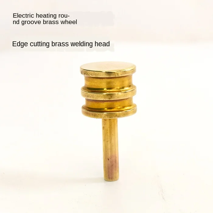 F Series Electric Edge Heating Metal Head Brass Solder Soldering Iron Tip Sealing Machine Line Pyrography Craft Decorate Tool