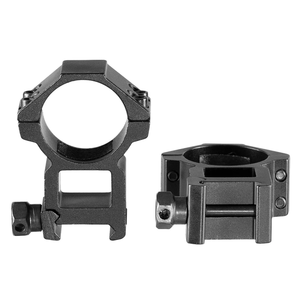 2pcs Rifle Tactical High Profile 30mm Scope Rings 20mm Dovetail Rail Mount