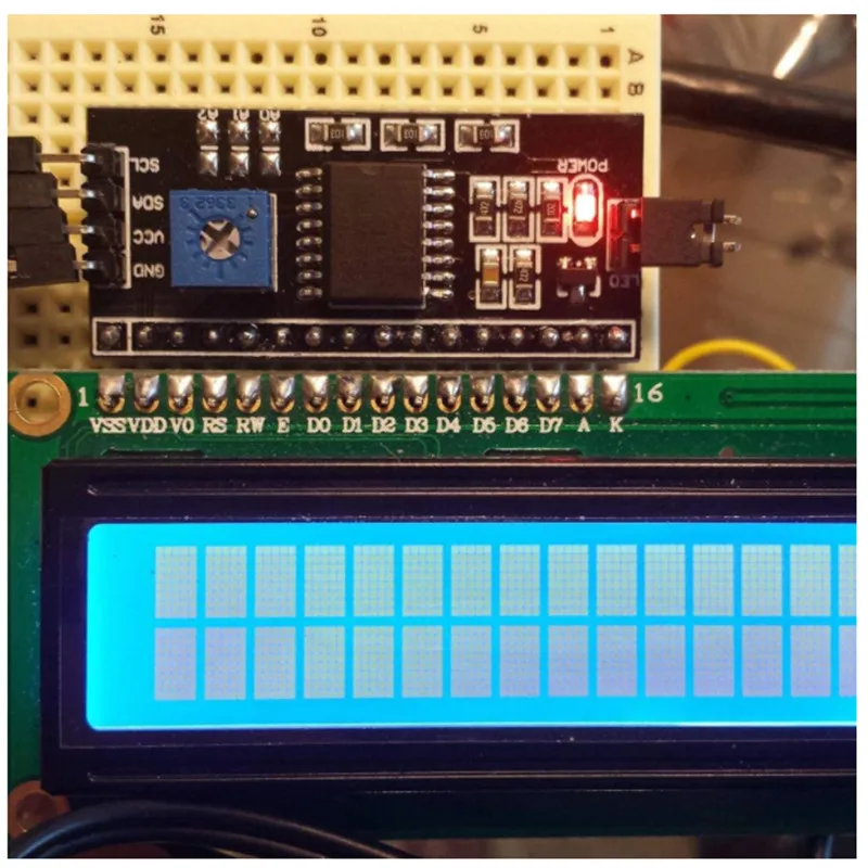 Adaptador de pantalla LCD 1602 20x4 I2C, módulo de interfaz Serial IIC/TWI/SPI/I2C, escudo Compatible con Arduino R3 MEGA2560, 2004