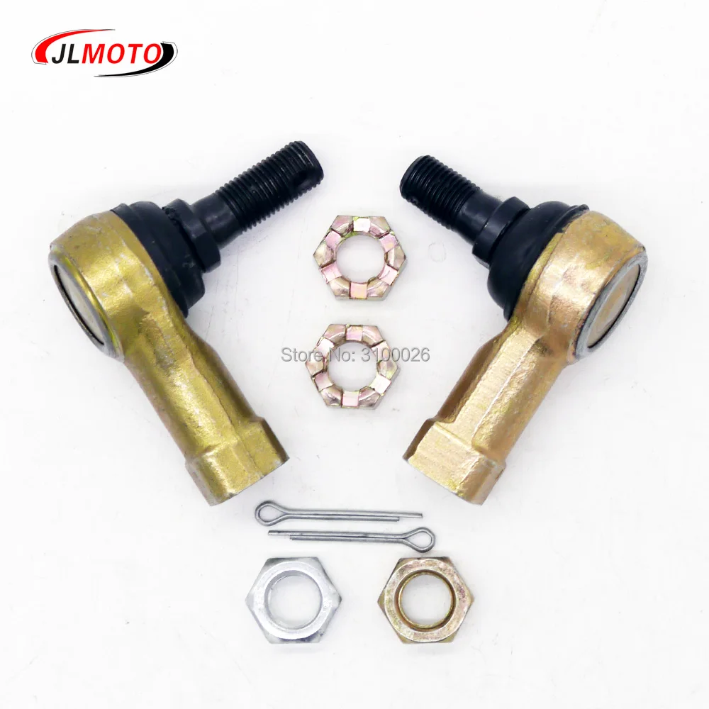 M12 Steering Tie Rod End Kit Ball Joints Fit For Yamaha ATV GRIZZLY 450 4x4 KODIAK 400 4x4 Auto ATV UTV PARTSc