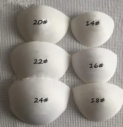 White,Black,Skin Color Semi-circular Chest Bra Pad,Bra DIY Accessory Insert Pad