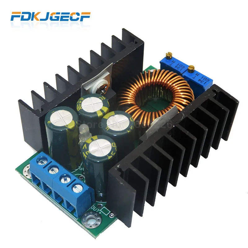 300W XL4016 DC-DC Max 9A Step Down Buck Converter 5-40V To 1.2-35V Adjustable Power Supply Module LED Driver for Arduino
