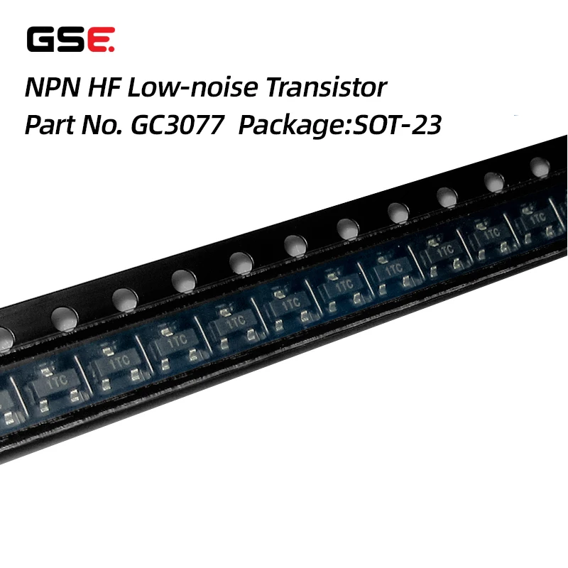 GC3077  SOT-23 SMD  HF LOW-NOISE TRANSISTOR FT 0.9G High Frequency NEW 100PCS/LOT