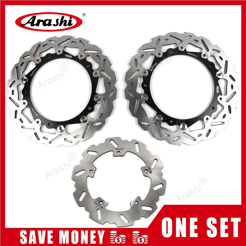 

Arashi 1 Set For BMW S1000R 2014-2017 CNC Full Floating Front Rear Brake Disc Rotors Disk S 1000 R S1000 R 2014 2015 2016 2017