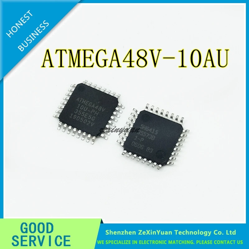 

50PCS ATMEGA48V-10AU ATMEGA48V ATMEGA48 QFP-32 original IC In stock!