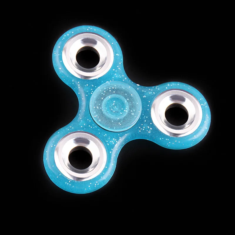 Luminous Fidget Spinner Light New ABS Gift Box Fidget Relieve Stress Toy EDC 688 Bearing Hand Gyro for Kids Xmas Gifts Boys