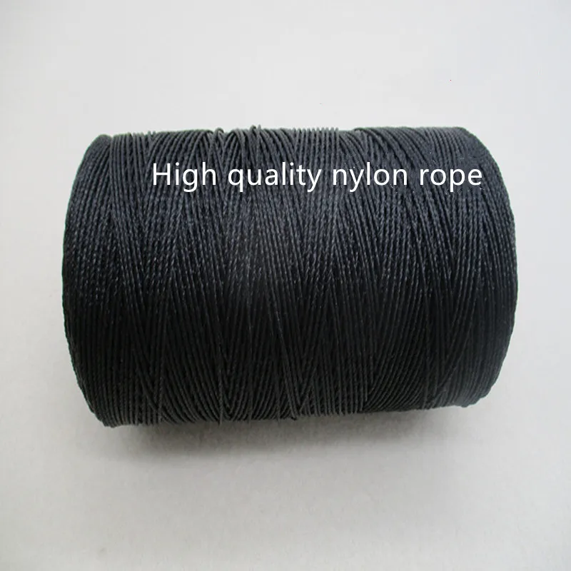 1/2/3 Black Nylon Rope Polyethylene Climbing Gardening Corda Net String Construction Line Binding Corde