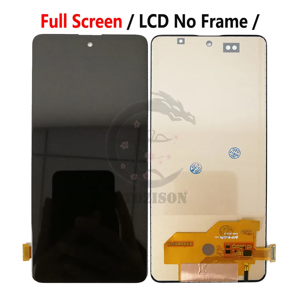 Incell For Samsung Galaxy A51 5G LCD A516 A516B Screen Display With Frame SM-A516B/DS SM-A516F/DSN LCD Touch Digitizer Assembly