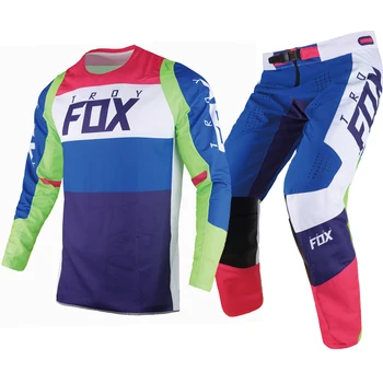 MX ATV UTV 360 Linc Gear Set Motocross Mountain Bike Offroad Jersey Pants Combo Motorcycle Suit Men Kits