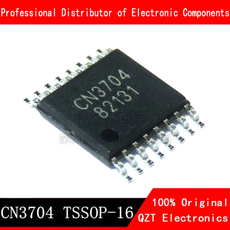 Chip de carga de batería de litio de cuatro celdas CN3704 3704 TSSOP-16 5A, nuevo y original, 10 unids/lote, en Stock