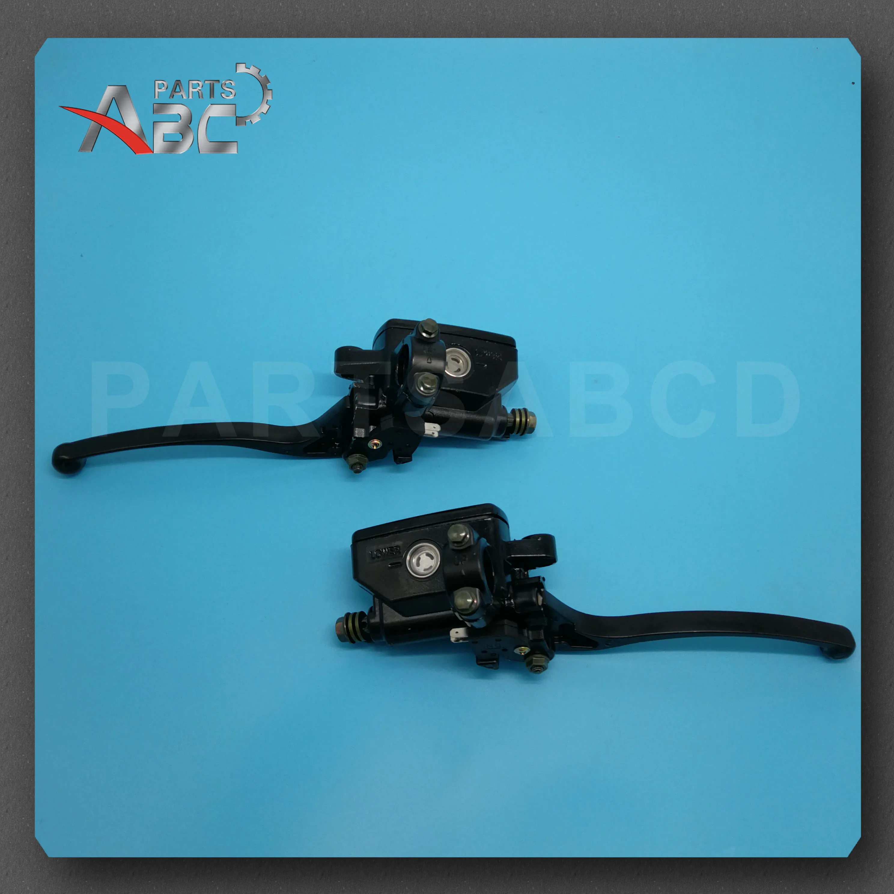 

7/8 BLACK Left Right Brake & Clutch Master Cylinder for Honda Yamaha Suzuki Kawasaki