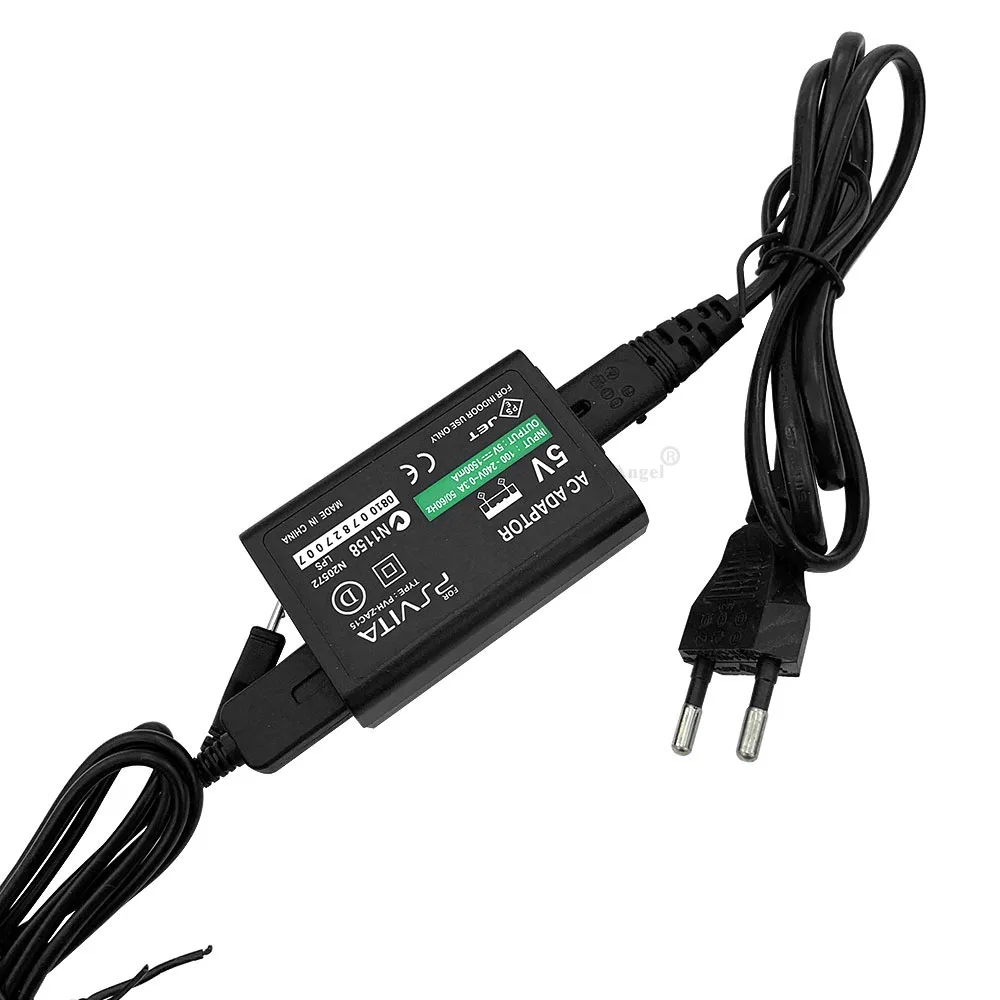 الاتحاد الأوروبي/الولايات المتحدة/المملكة المتحدة التوصيل شاحن المنزل امدادات الطاقة 5 فولت التيار المتناوب محول USB كابل شحن الحبل لسوني بلاي ستيشن Psvita سليم PS Vita PSV 2000