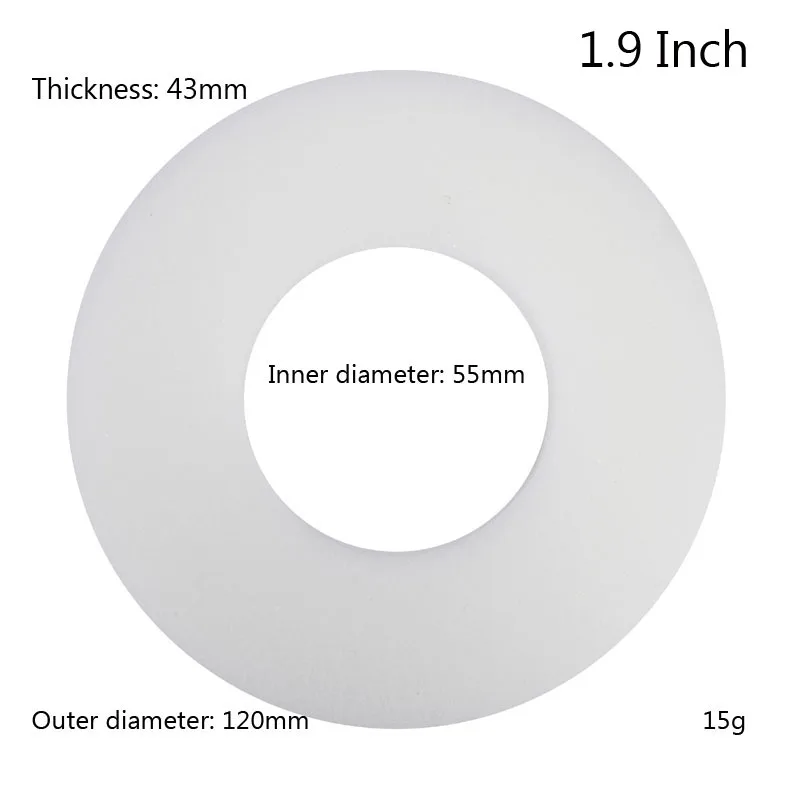 Djrc 1/10 Wheel Sponge Liner For Trx4/scx10ii/axial/rc4wd/d90 1.9 Inch/2.2 Inch Hardened Tire Sponge Foam Rc Crawler Cars Parts