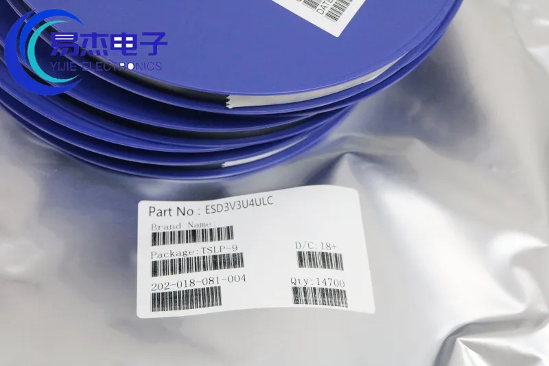 10PCS ESD3V3U4ULC E6327 TSLP-9-1 ESD Static Protection Diode Silkscreen 0524P