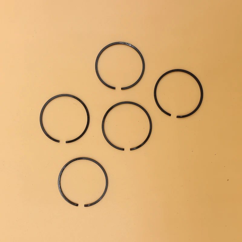 5 Cái/lốc 40Mm & 38Mm Piston Nhẫn Phù Hợp Với Husqvarna 136 137 141 142 36 41 Xăng Máy Cưa Xích các Bộ Phận Dự Phòng (1.5Mm)