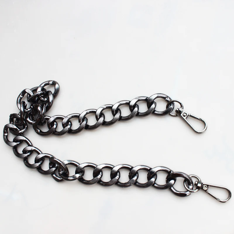 Thick Aluminum Bag Chain Crossbody Bag Strap Replacement Purse Chain Shoulder for Cluth Small Handbag Handle DIY Chain For Bags