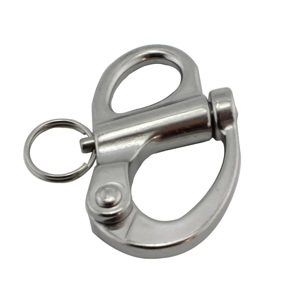 

Fixed Eye Snap Shackle Fix eye SS316 Stainless Steel Shackle one lot snap shackle ,ten pieces per lot