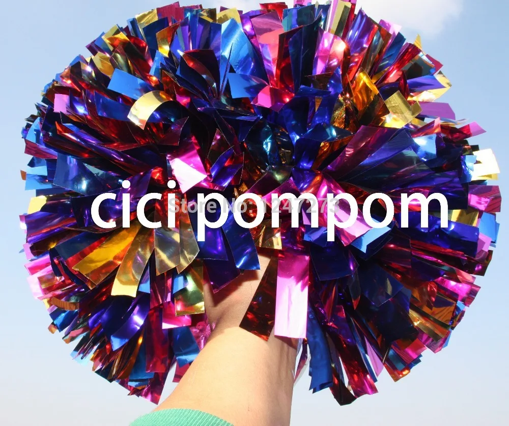 1piece,Cheerleader \'s Cheering Pom Poms for Adults and Kids, Custom, Professional Game, 3/4 \