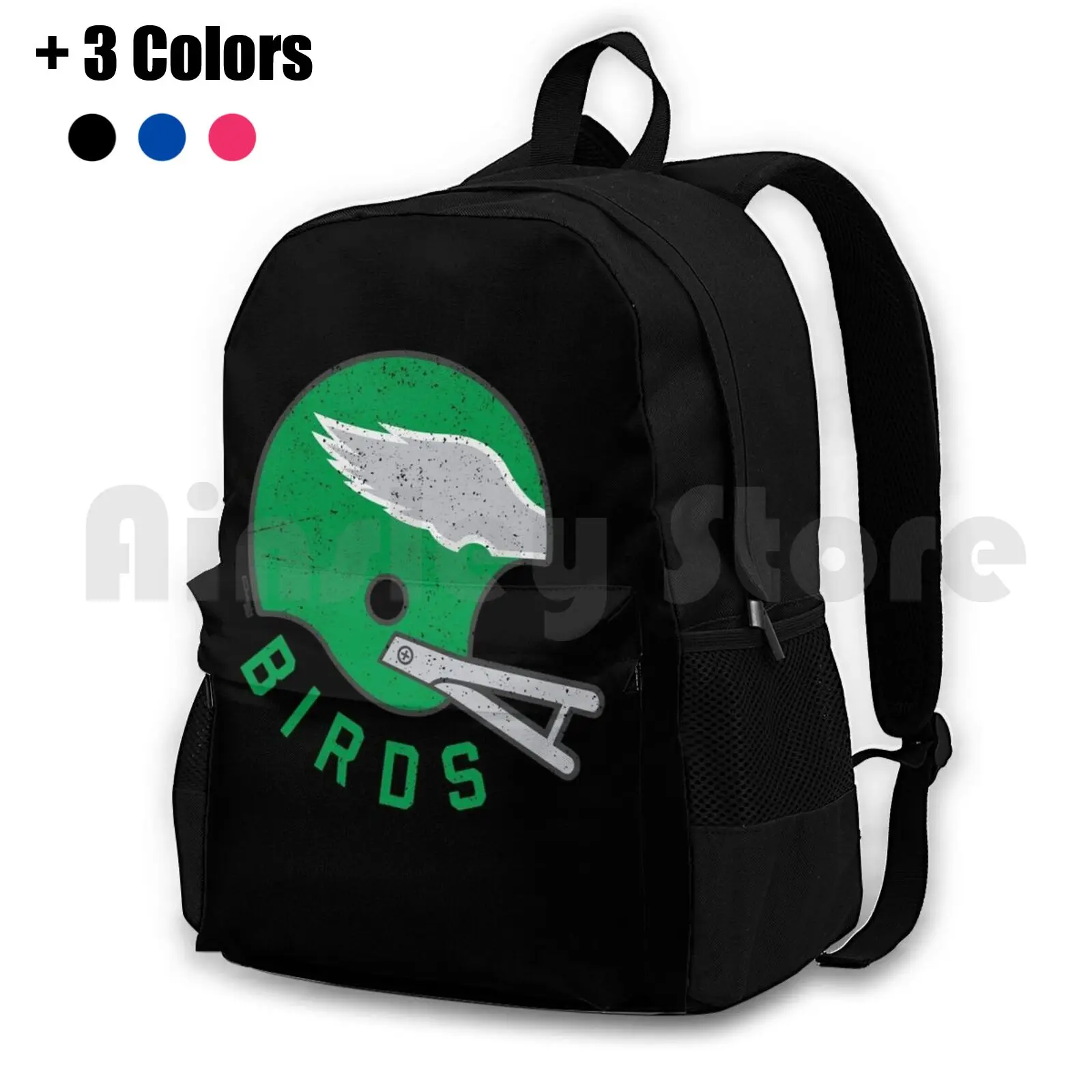 Philadelphia Damgoodgame Lid Graphic Outdoor Hiking Backpack Riding Climbing Sports Bag Philadelphia Philadelphia Football