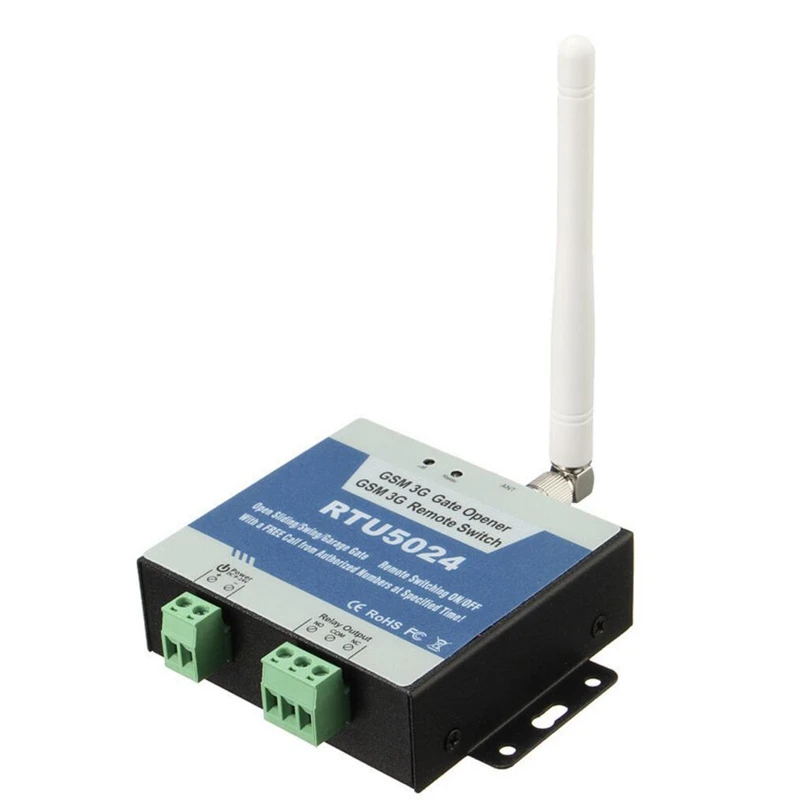 Controle remoto para chamada por sms rtu5024, sistema gsm de estacionamento, com relé para abrir portão, controle doméstico (rtu 5024)