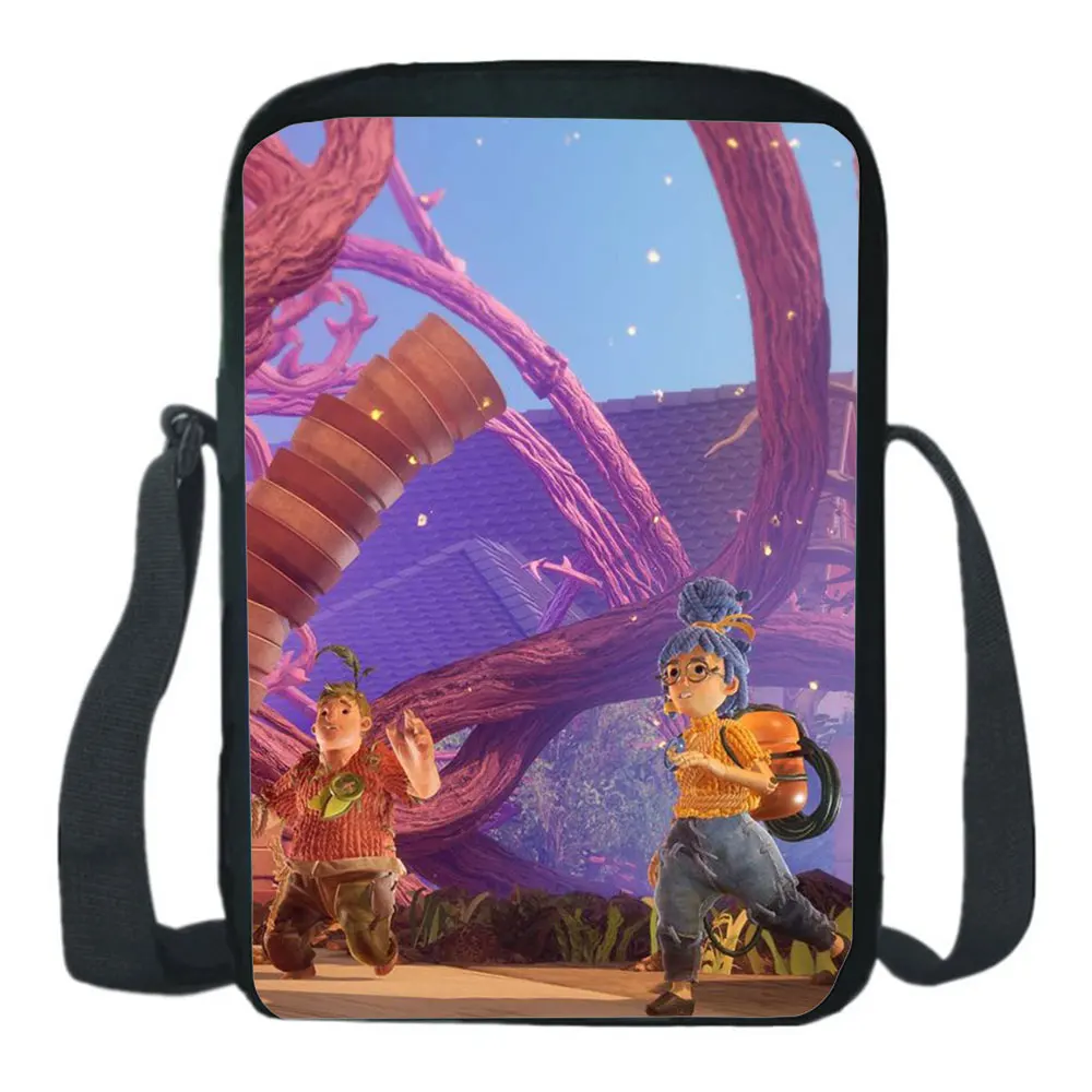 It takes two Backpack Merch Casual Crossbody Bag boy girl Shoulder Bag Diagonal Small Backpack Light Messenger Phone Bag