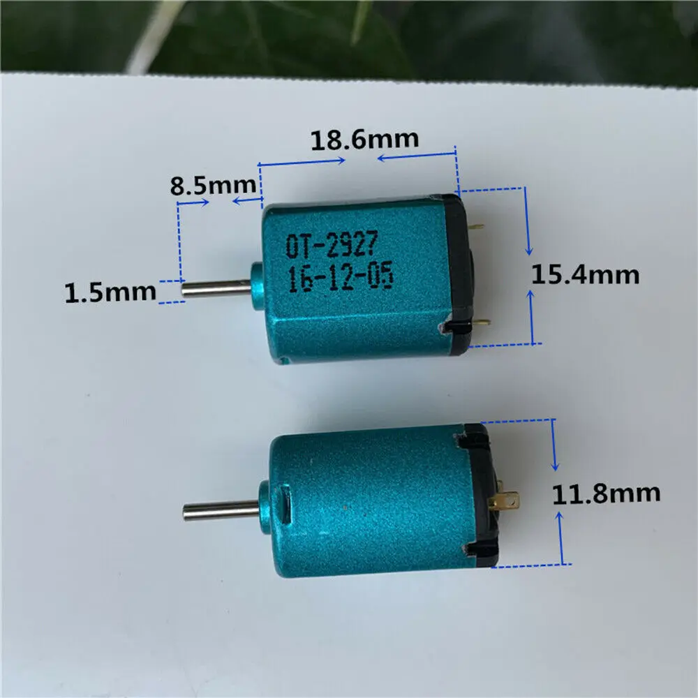 DC Mini Motor 030-2927 DC 1.5V 3V 3.7V 52000rpm High Speed Carbon Brush Motor For Climbing Competition  Small Electric Toy Model