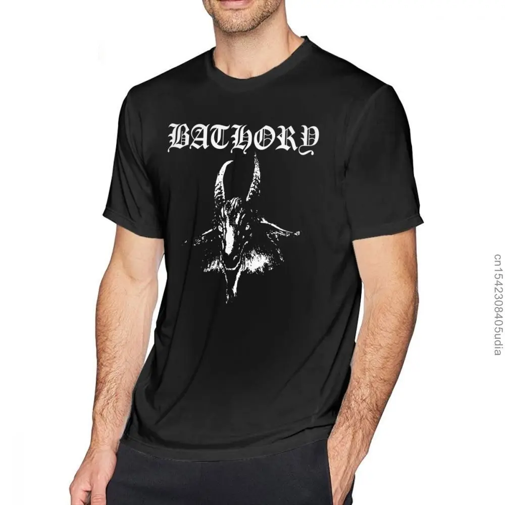 Darkthrone Tshirts Bathory T Shirt Short Sleeve Percent Cotton Tee Shirt Funny Streetwear Graphic Man Plus Size Tshirt