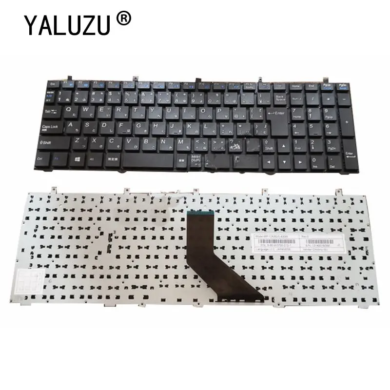 JP JA teclado de diseño para Hasee W350 W355 W370 W655 W670