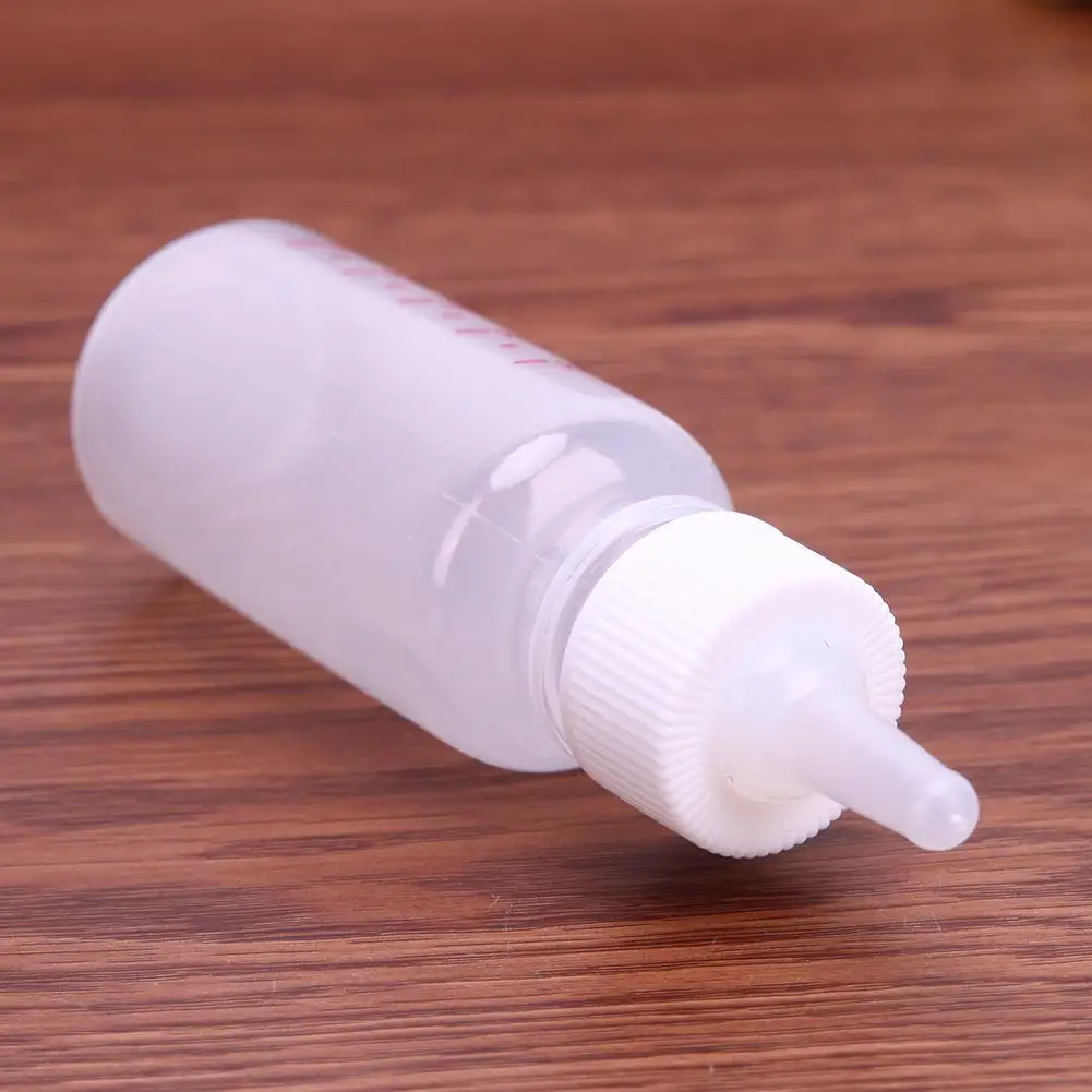 50ml Puppy Kitten Feeding Bottle Pet Dog Cat Transparent Silicone  Water Milk Feeder Newborn Cat Drinking Bottle
