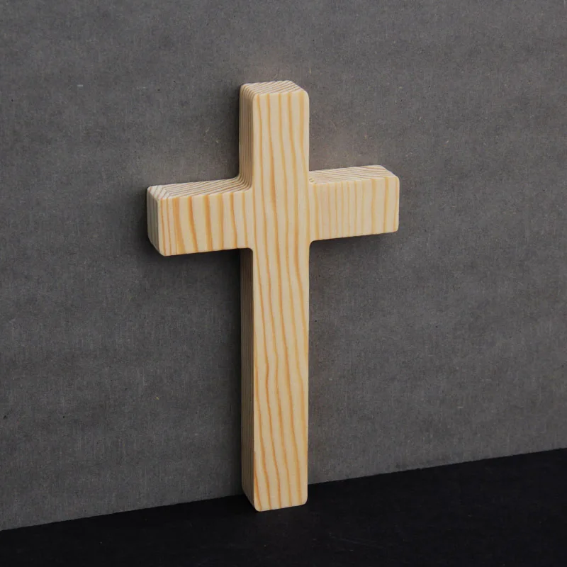 Cross Wood Crafts Gifts Wall Hanging Church Decoration Wooden Crosses For Wall Jezus Christus Jesus Christ Crosses Crucifix Wall