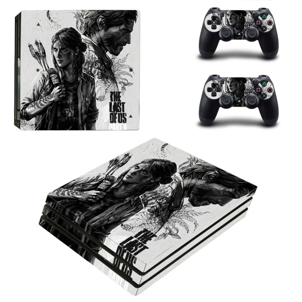 

The Last of Us Part 2 PS4 Pro Skin Sticker Decal Cover For PS4 Pro Console & Controller Skins Vinyl