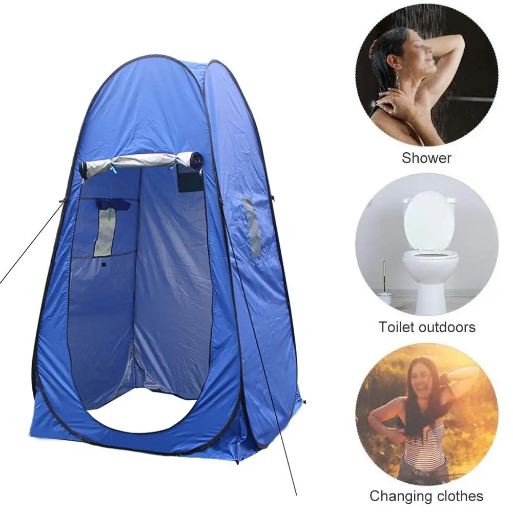 Imagem -03 - Portátil Pop-up Privacidade Tenda Camping Shower Tenda Vestiário para ao ar Livre Caminhadas Viagem Praia Pesca Caminhadas Drop Ship