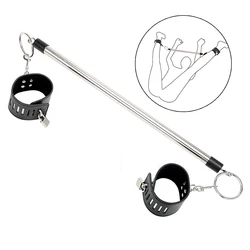 Sexy Spreader Bar Sex Toys For Adult Games Women Wrist Ankle Cuffs Handcuffs Holder Couples Bondage Sets Erotic Machine Products