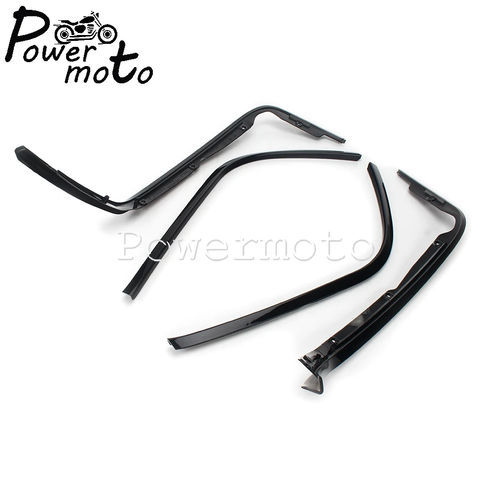 2 Set Whole Plastic Motorcycle Pedal Rand Bottom Strip Upper Lining Side Bar Cover For SPRINT 150 Scooter Decorative Frame