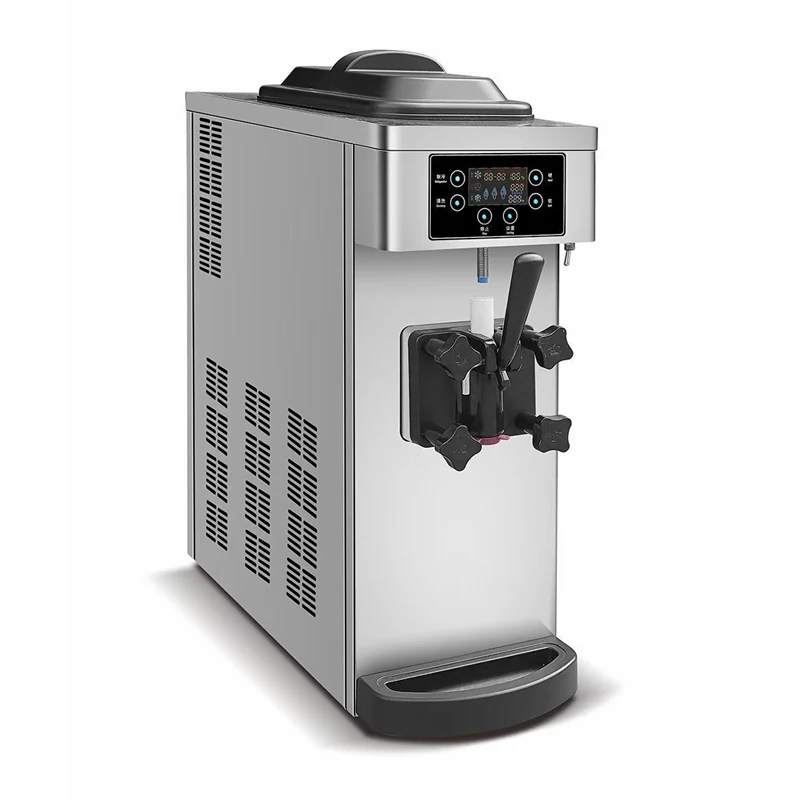 

Popular Italian ice cream machine mini countertop soft ice cream maker and factory price