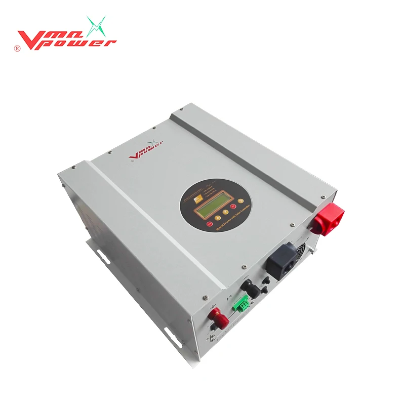 

Off Grid Hybrid Solar Inverter 5000w with MPPT charger 48V Inversor Solar 5kw LCD display DC To AC Inverter 5kva Off Grid