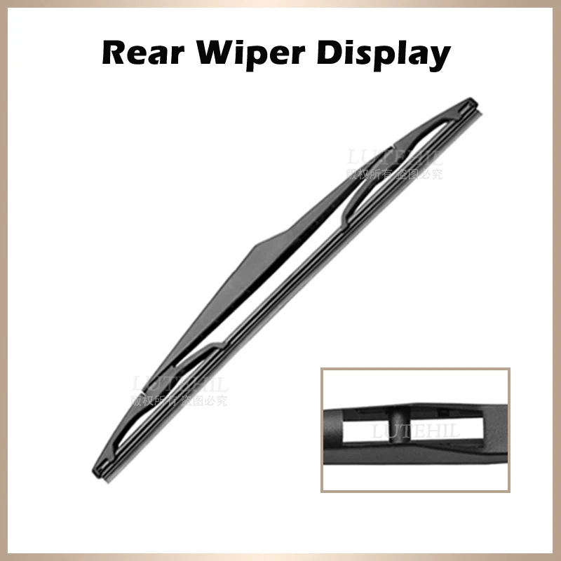 Wiper Front + Rear Wiper Blades Set Kit For Hyundai I10 MK 1 2007-2013 2008 2009 Windshield Windscreen Rear Window 22\