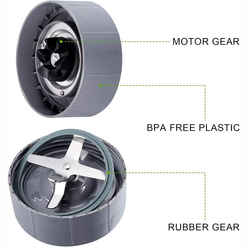 Lâmina extrator de substituição para nutribullet, 3 peças 600w/900w modelos, peças de reposição