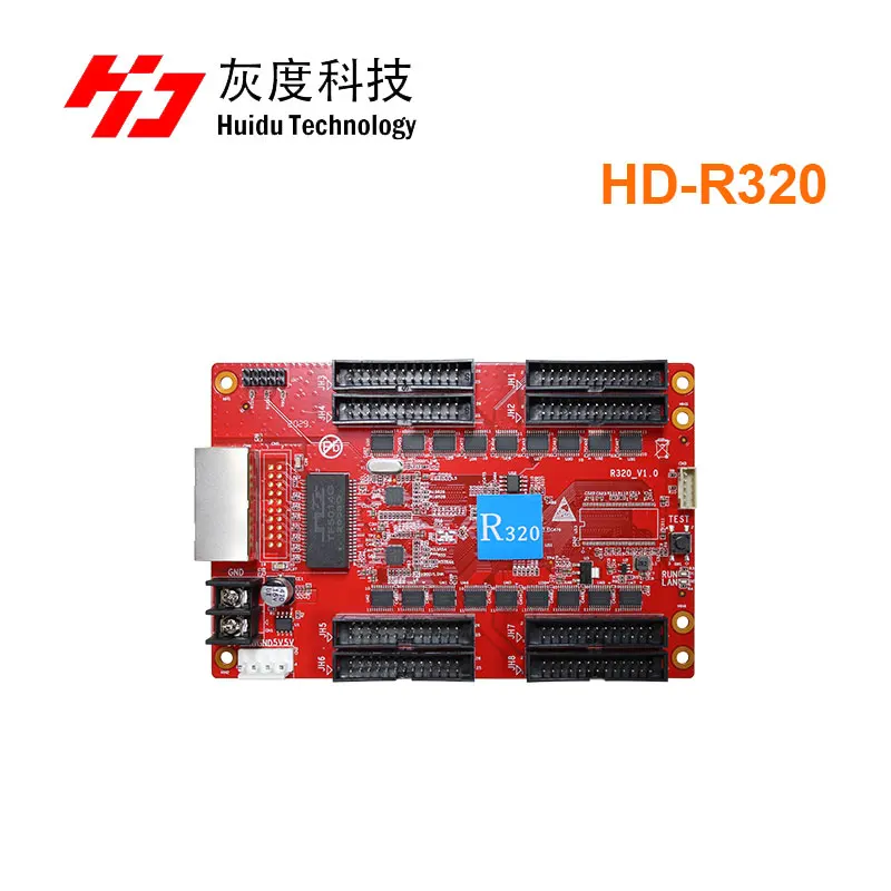 

Huidu Hd-R320 рекламируя дисплей СИД RGB получения карты 256*612 порт работает с HD-C15C C35C HD T901