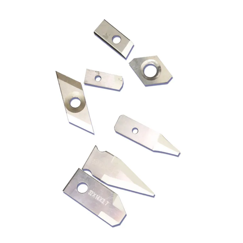 Special-shaped stainless steel blades customized tooth blades curved blades, various specifications round blades cnc inserts