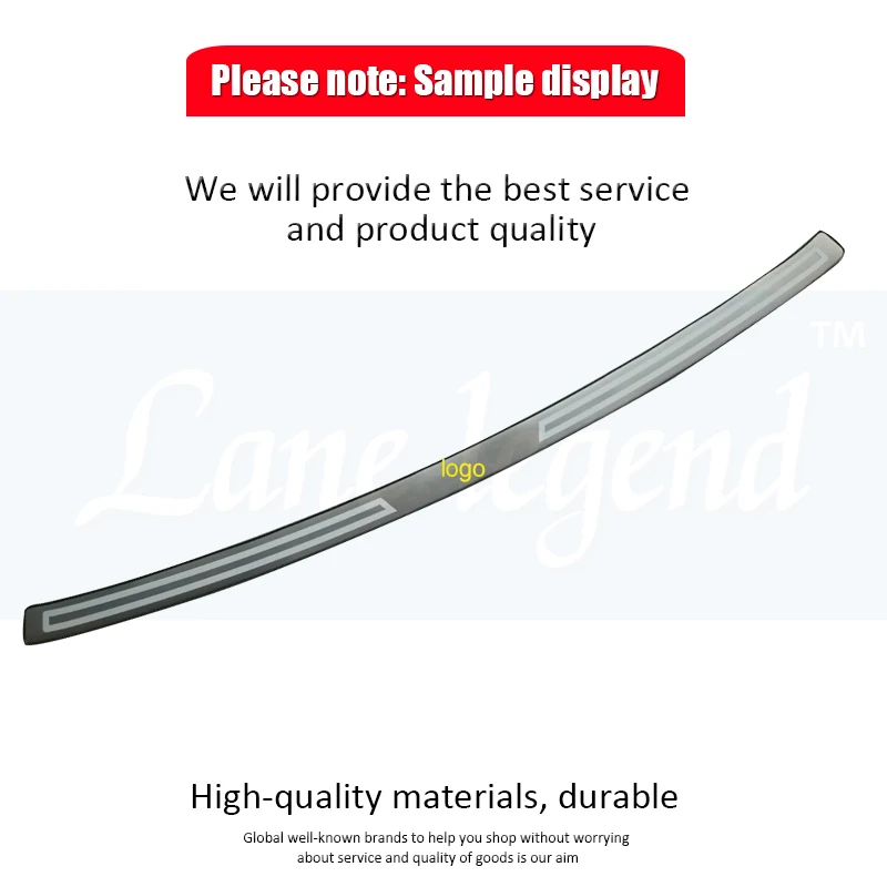 For Nissan Qashqai J11 Trunk Trim Car Stainless Steel Rear Bumper Protector Door Sill Cover Auto Sticker Styling Accessories