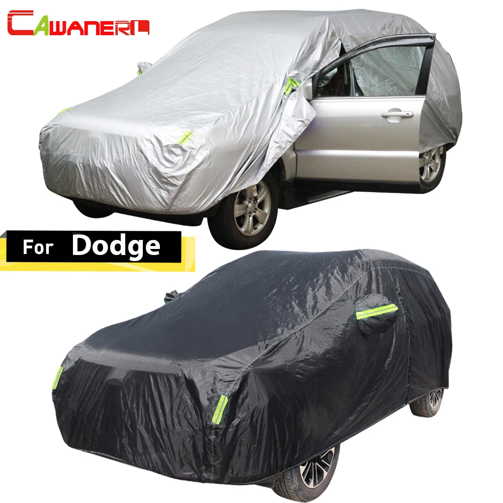 

Cawanerl For Dodge Challenger Journey Magnum Stratus Nitro Avenger Auto Cover Waterproof Sun Rain Dust Snow Resistant Car Cover