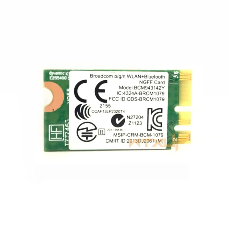 Wireless Adapter Card Broadcom BCM943142Y 150Mbps Wlan+Bluetooth M.2 NGFF WiFi BT 4.0 802.11b/g/n SPS: 792608-001