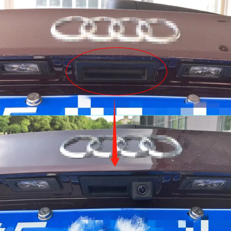 Front Rear View Camera Kit For Audi A3 S3 8V 2012-2019 OEM Display Screen Upgrade Interface Adapter Back Up Reverse CAM Decoder