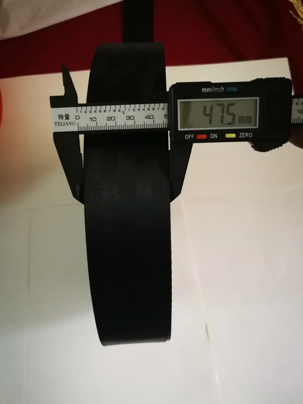 Schwarz (1) 3M-30M Auto-Sicherheitsgurtband Personalisierte Modifikation Sicherheitsgurtband-Zubehör – Detail 5