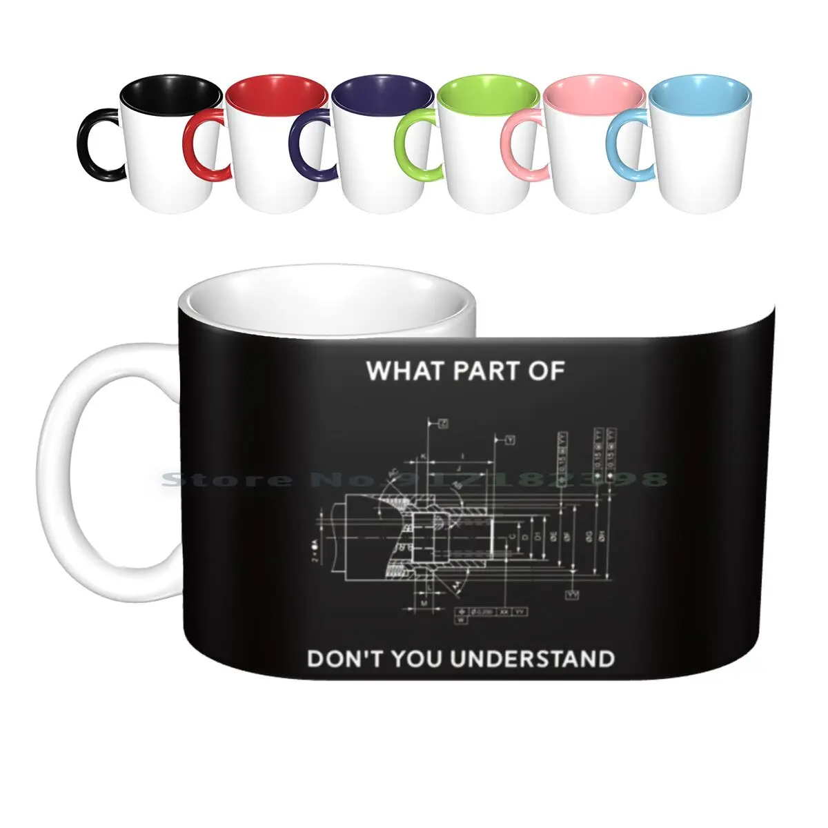 Funny Engineering T-Shirt-Mechanical Engineering T Shirt Ceramic Mugs Coffee Cups Milk Tea Mug Engineer Electrical Engineering