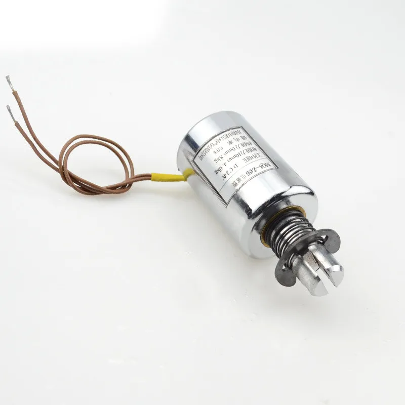 MQ8-Z45B DC 12V/24V Pull Push Type Solenoid Electromagnet 10mm Stroke 4-8Kg Force