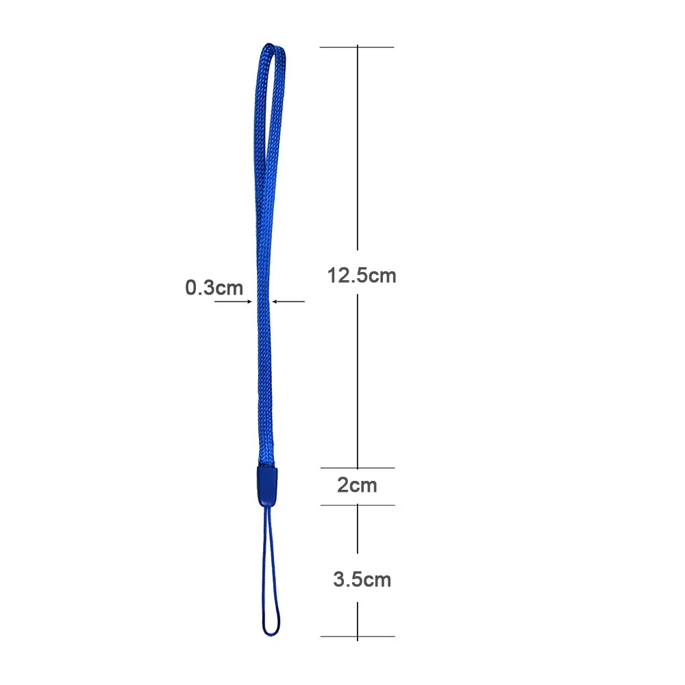 الملونة الهاتف الحبل موضة حزام المحمولة حبل قصير معصمه مكافحة سقوط الهاتف المحمول الحلي مكافحة خسر الهاتف الحبل قطاع