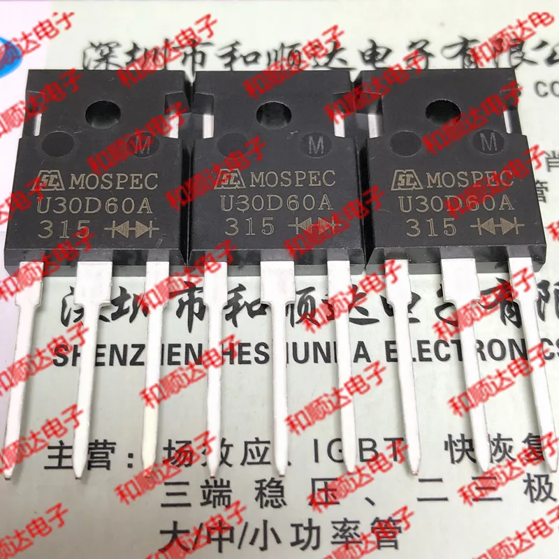 

10PCS U30D60A TO-247 600V 30A