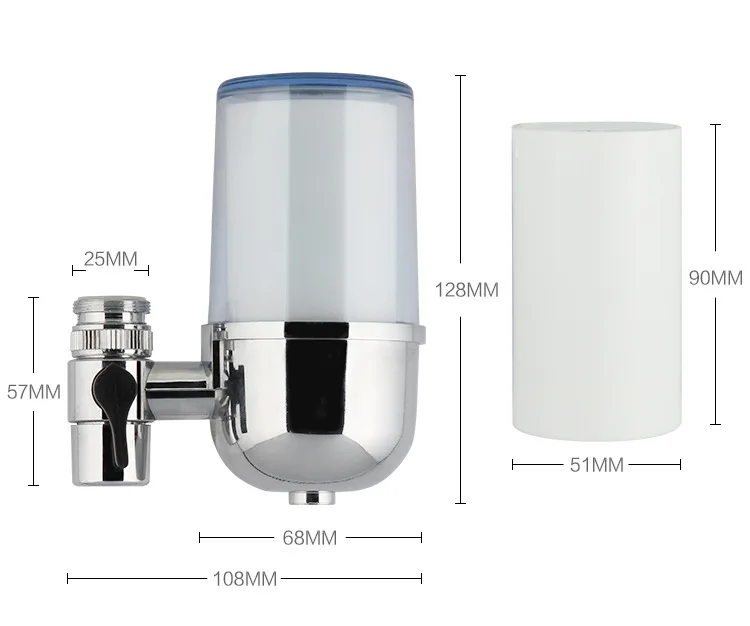 Filtr z węglem aktywnym zamiennik dla kranu filtry do wody jak QY-TF04/05/07/08/09/10